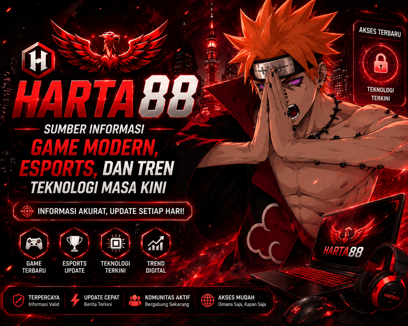 HARTA88 | Sumber Informasi Game Modern, Esports, dan Tren Teknologi Masa Kini by Hey siriusly